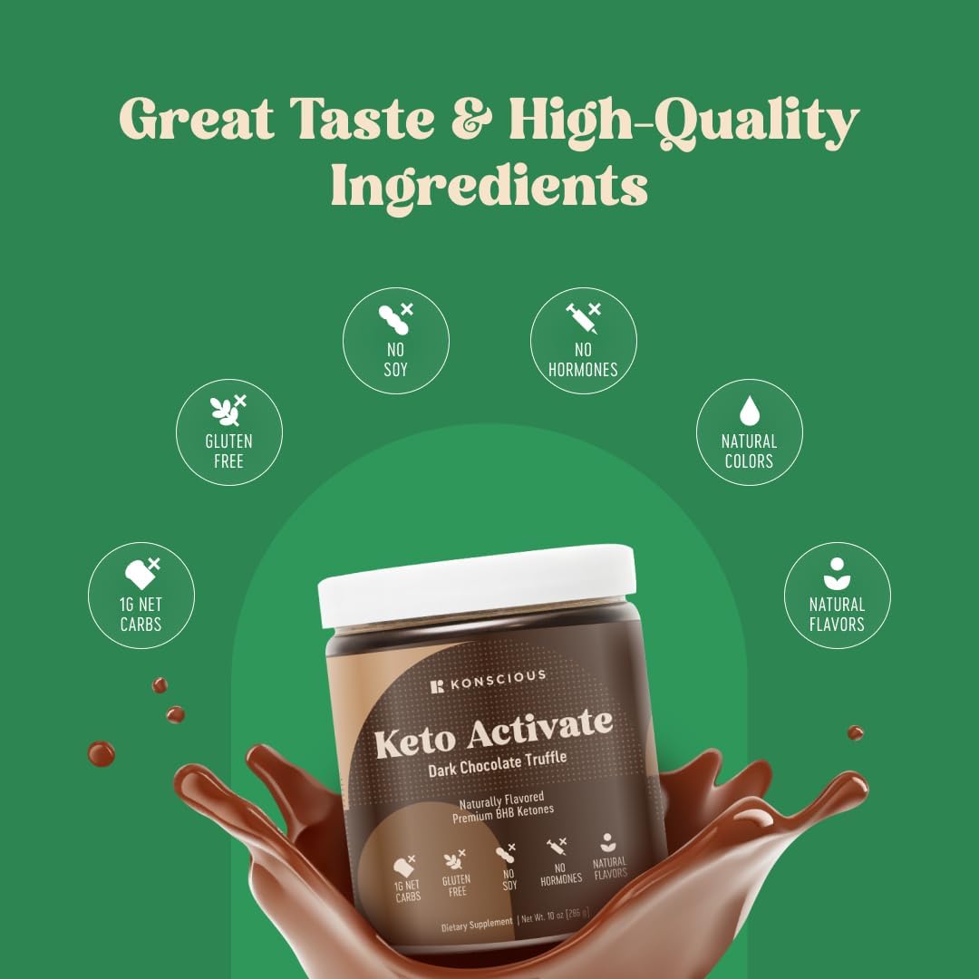 Dark Chocolate Truffle Exogenous Ketones Drink