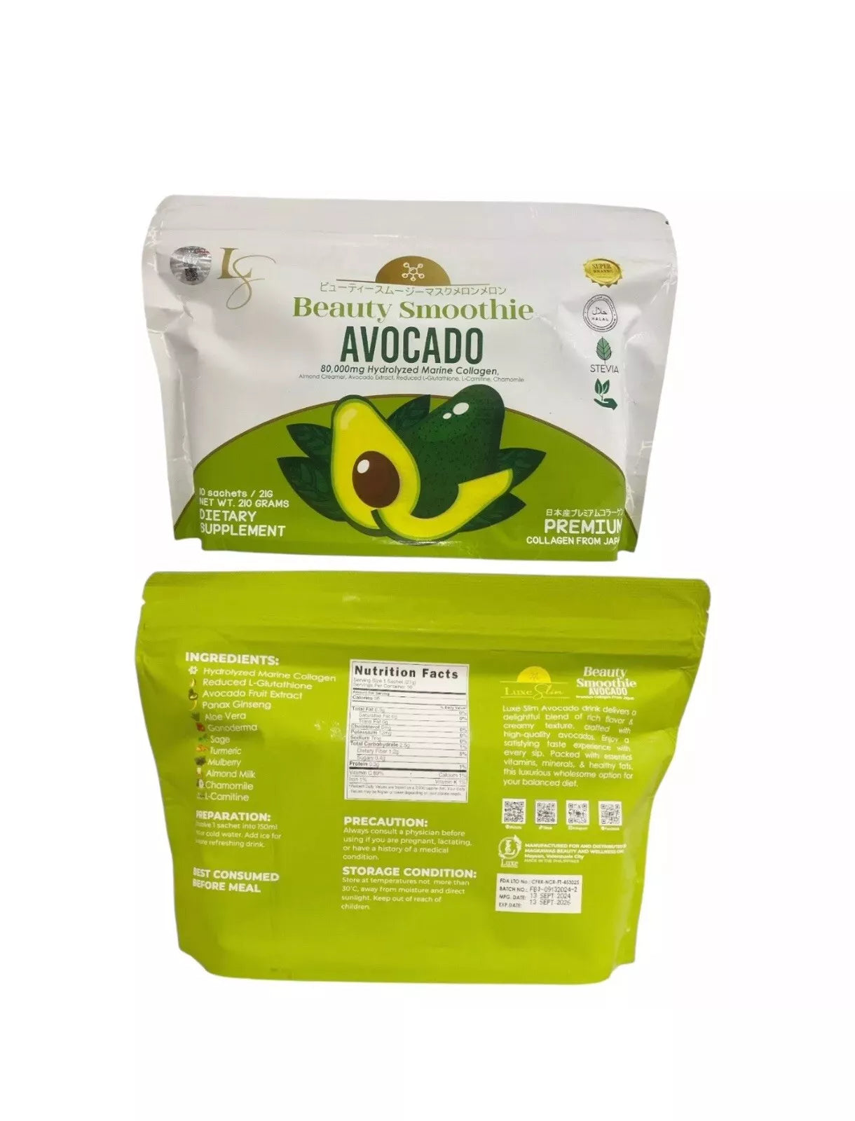 Beauty Smoothie Avocado