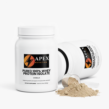 Pure3 100% Whey Protein Isolate (Vanilla)
