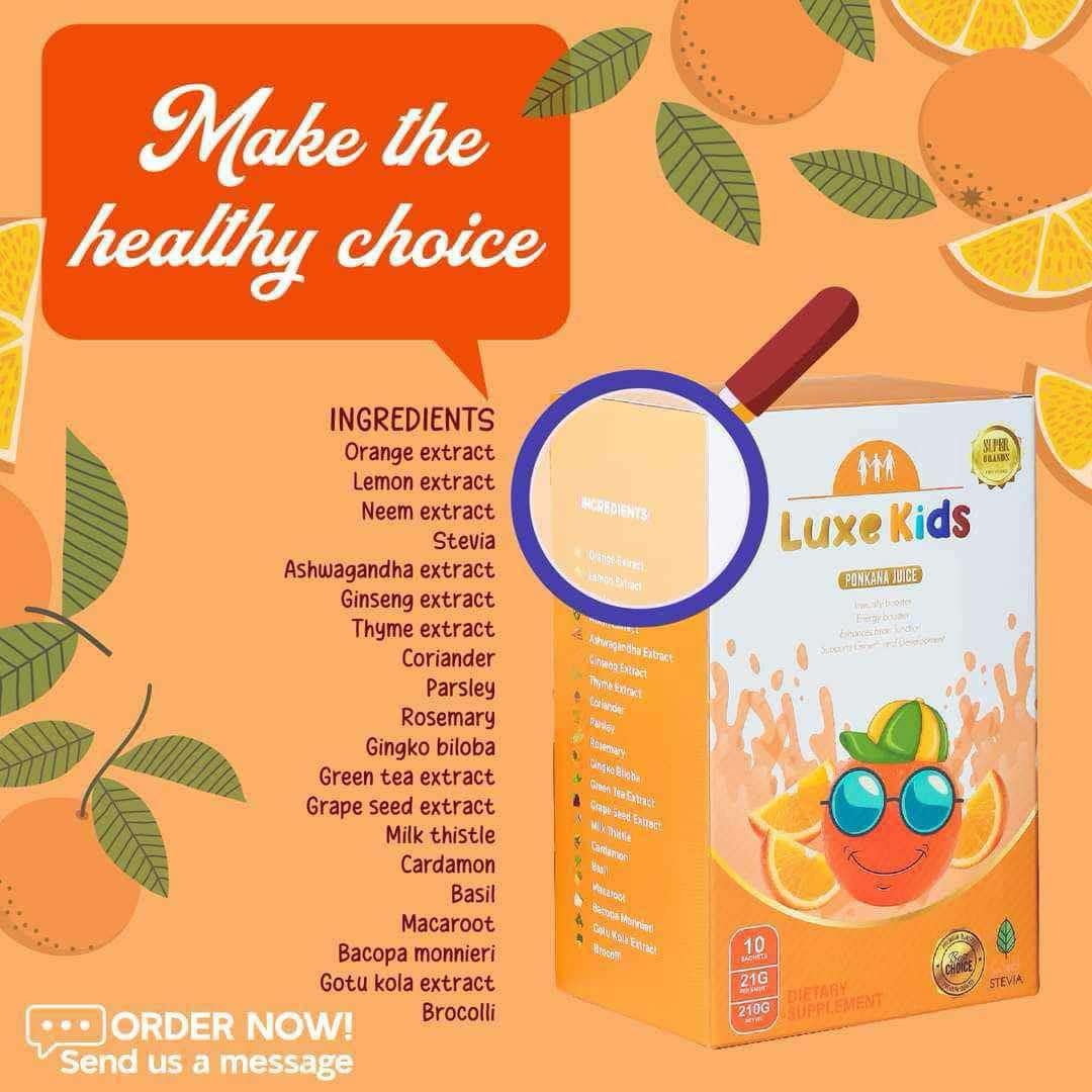 Luxe Kids PONKANA JUICE