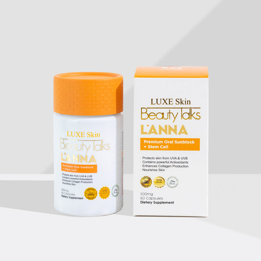 Luxe Skin Beauty Talks L’anna (Premium Oral Sunblock + Stem Cell) 500mg